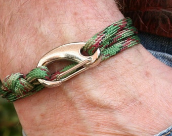 2 Meter Flechtschnur mehrfarbig Regenbogen Dicke 4mm Fallschirmschnur Fallschirmseil Paraco.