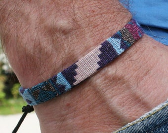 Surfer bracelet hippie bracelet friendship bracelet partner bracelet fabric bracelet Ibiza bracelet men bracelet boho bracelet gift friend