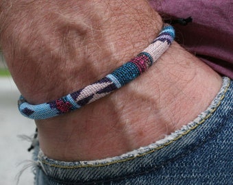 Friendship Bracelet Surfer Bracelet Hippie Bracelet Partner Bracelet Fabric Bracelet Ibiza Bracelet Men Bracelet Surfer Style Gift Boyfriend