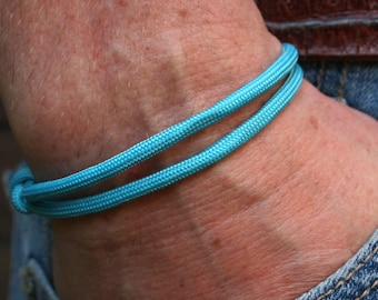 Surfer Bracelet Turquoise Blue Surfer Bracelet Maritime Bracelet Friendship Bracelet Partner Bracelet Partner Look Men Bracelet Climbing Bracelet