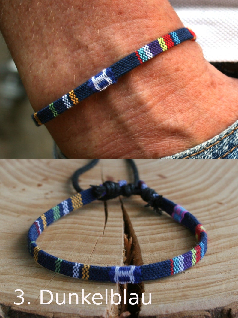 Bracelet homme bracelet surfeur bracelet hippie bracelet partenaire bracelet femme bracelet ethnique cadeau pour homme cadeau pour femme image 4