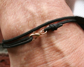 Minimalist bracelet Men's bracelet Carabiner bracelet Surfer bracelet Friendship bracelet Partner bracelet Partner look Surfer bracelets