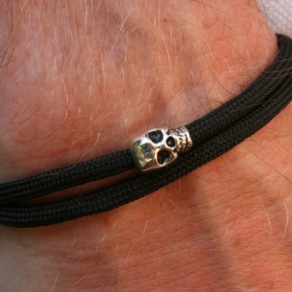 Bracelet skull bracelet skull bracelet surfer bracelet friendship bracelet partner bracelet bracelet men men bracelet
