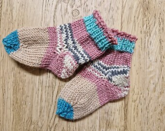 Hand-knitted baby socks / baby - socks / socks / stockings - knitted / handmade