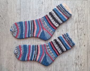 Handgestrickte Socken / Strümpfe - Größe 37 - 39