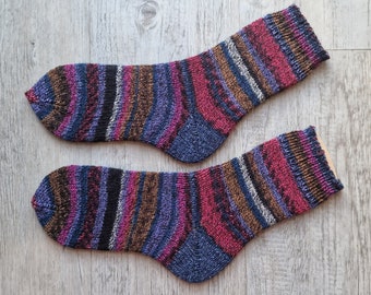 Handgestrickte Socken / Strümpfe - Größe 39 -41