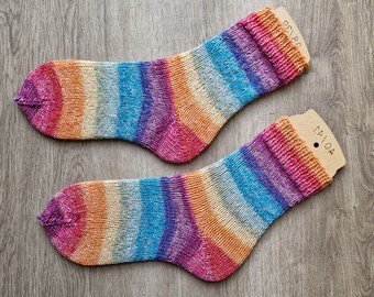 Handgestrickte Socken / Strümpfe - Größe 37 - 39