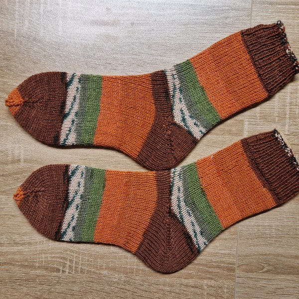 Handgestrickte Socken / Strümpfe - Größe 38 - 40