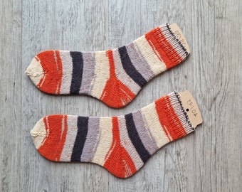 Handgestrickte Socken / Strümpfe - Größe 39 -41