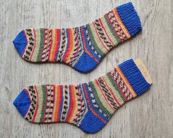 Handgestrickte Socken / Strümpfe - Größe 37 - 39