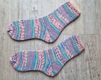 Handgestrickte Socken / Strümpfe - Größe 37 - 39