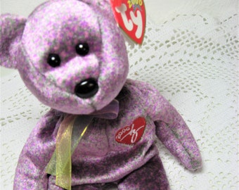 Bear, Beanie Baby Bear "Signature", Plush Bear, Bear by Ty