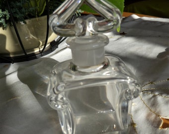 Edles Parfumflacon aus Baccarat Kristallglas, Guerlain, 30er-/40er Jahre, Frankreich