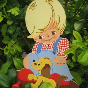 Hook strip, Wall wardrobe, Children&#39;s wardrobe, Mertens Art, 70s, 80s