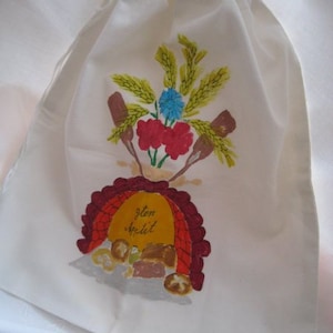 Bags, cloth bags for rolls, bread bags, country house style, bags for bread and rolls image 1