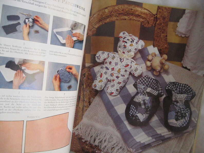 Buch: Patchwork, Quilting, Applikationen Bild 3