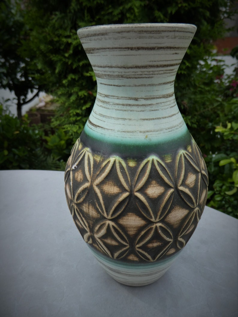 Vintage Keramikvase 50er/60er Jahre Bild 1