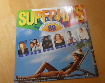 Langspielplatte, LP italienische Lieder, Hits, Superhits von 1989