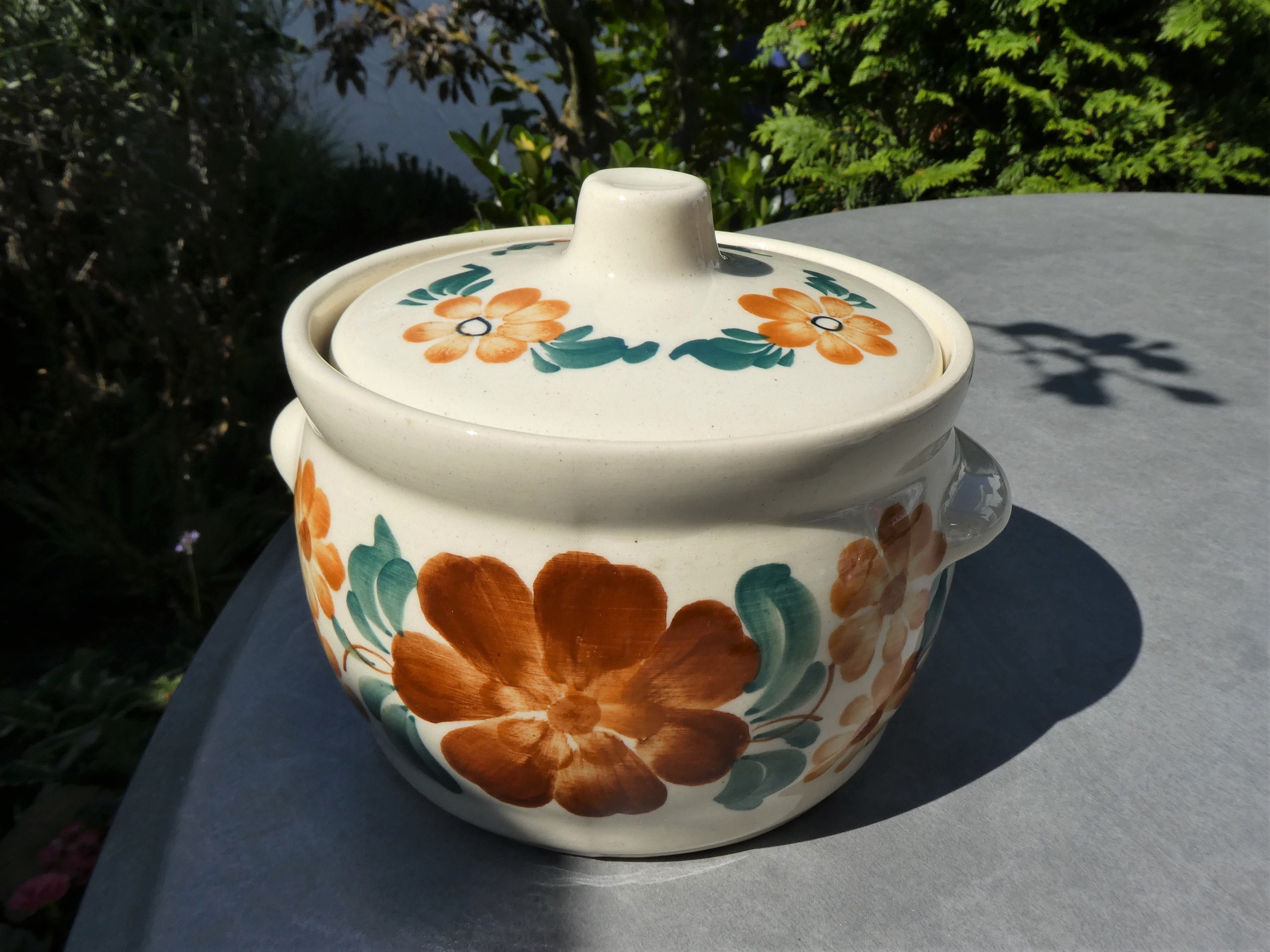 Pentola multiuso in ceramica motivo decorativo 42 Bunzlauer Keramik 4,2 l 