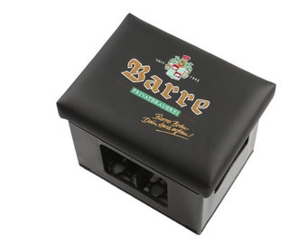 Beer crate seat cushion - Barre Bräu black