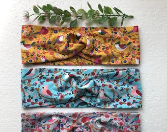 Headband, wide knot hair band, turban hair band, hair band for women and girls