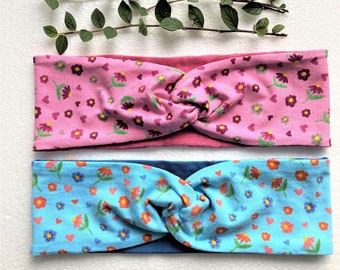 2 - in 1 - Headband - wide knot hair band, turban hair band, hair band, hair accessories for women and girls