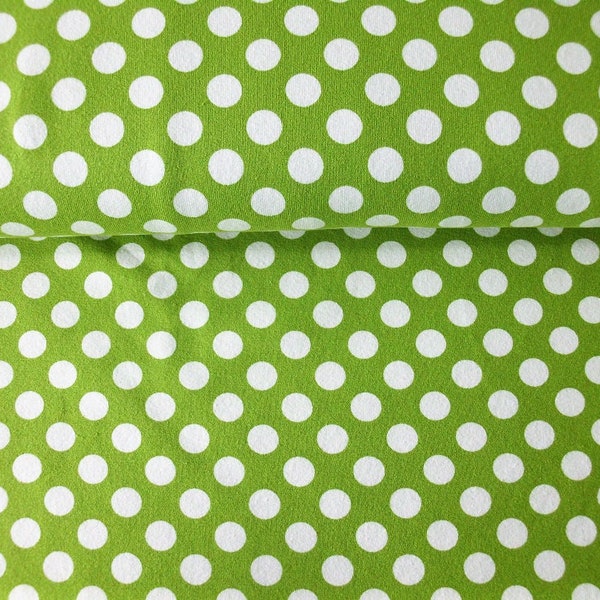 Jersey light green, white dots