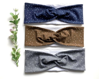 Headband, wide knot hairband, turban hairband, hairband for women and girls