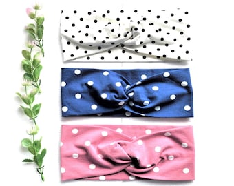 Headband, wide knot hairband, turban hairband, hairband for women and girls