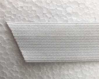 Elastisches Gummiband Weiß 20mm Breit für Nähen und Haushalt Meterware