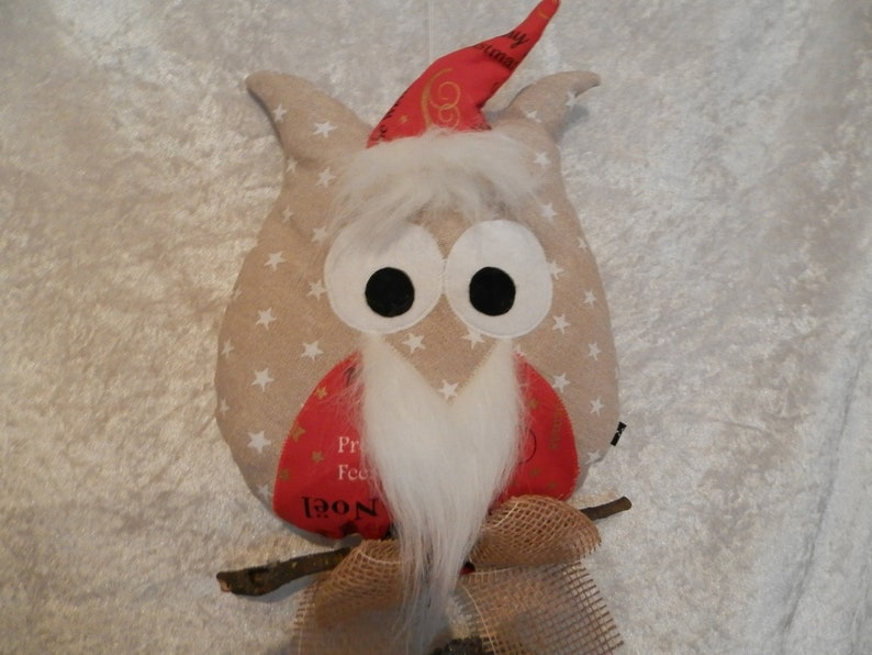 Owl on the branch / decoration / hanging decoration / window decoration image 2