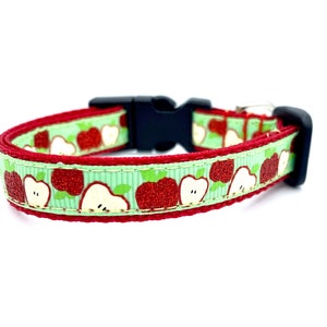 Apples Breakaway Cat Collar