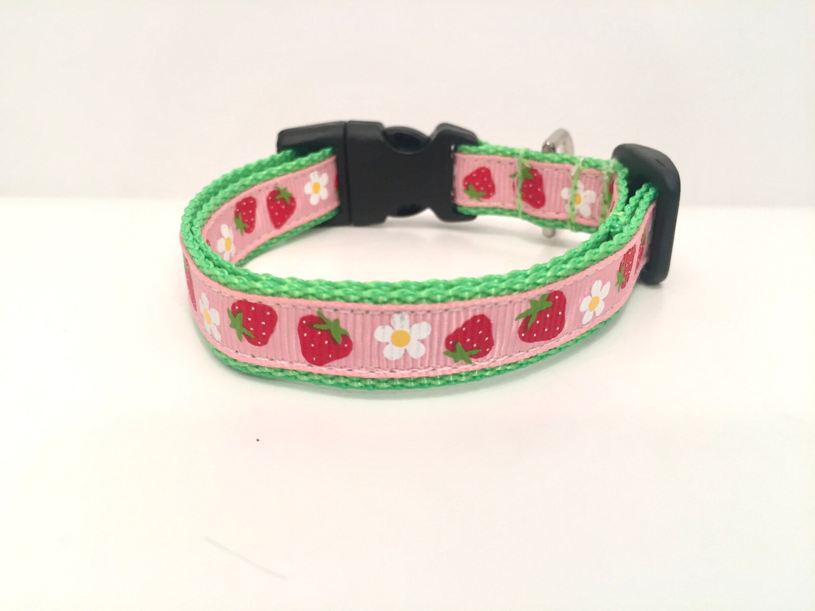 Strawberry Breakaway Cat Collar Etsy