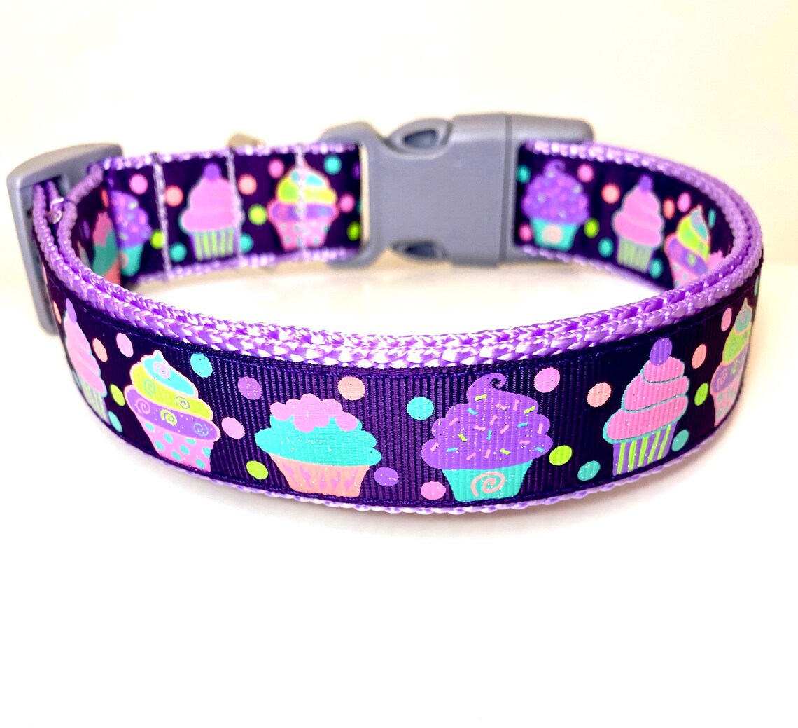 Cupcakes Dog Collar Etsy