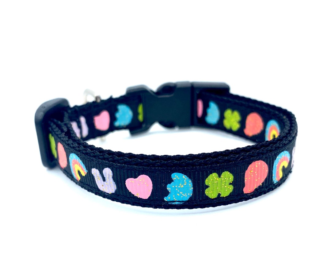 Marshmallow Charms Breakaway Cat Collar Etsy