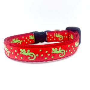 Little Lizards Breakaway Cat Collar