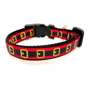 Santa’s Belt Holiday Christmas Breakaway Cat Collar