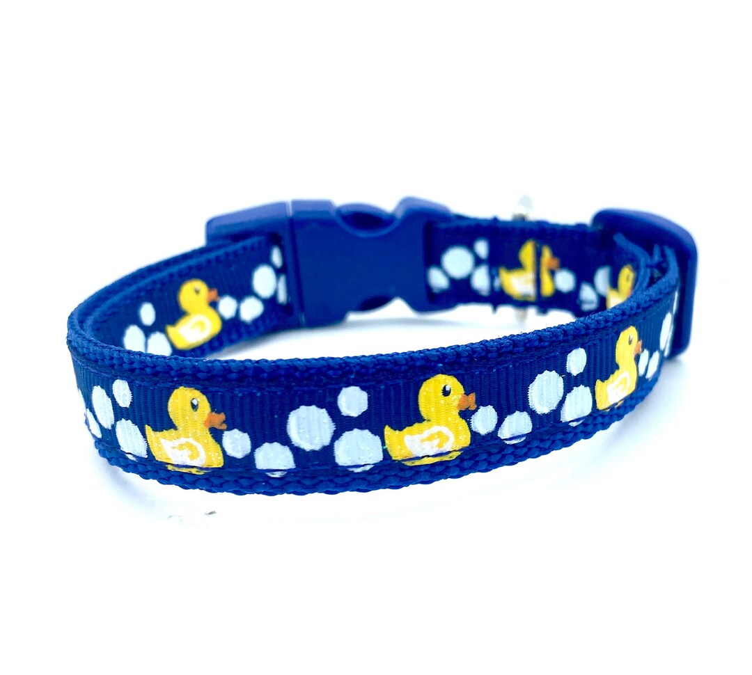 Rubber Ducky Tiny Dog Collar Etsy