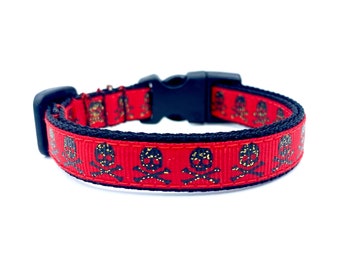 Glitter Skulls Breakaway Cat Collar