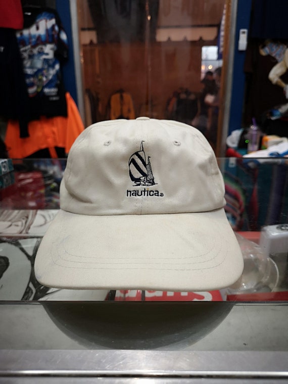 vintage nautica hat