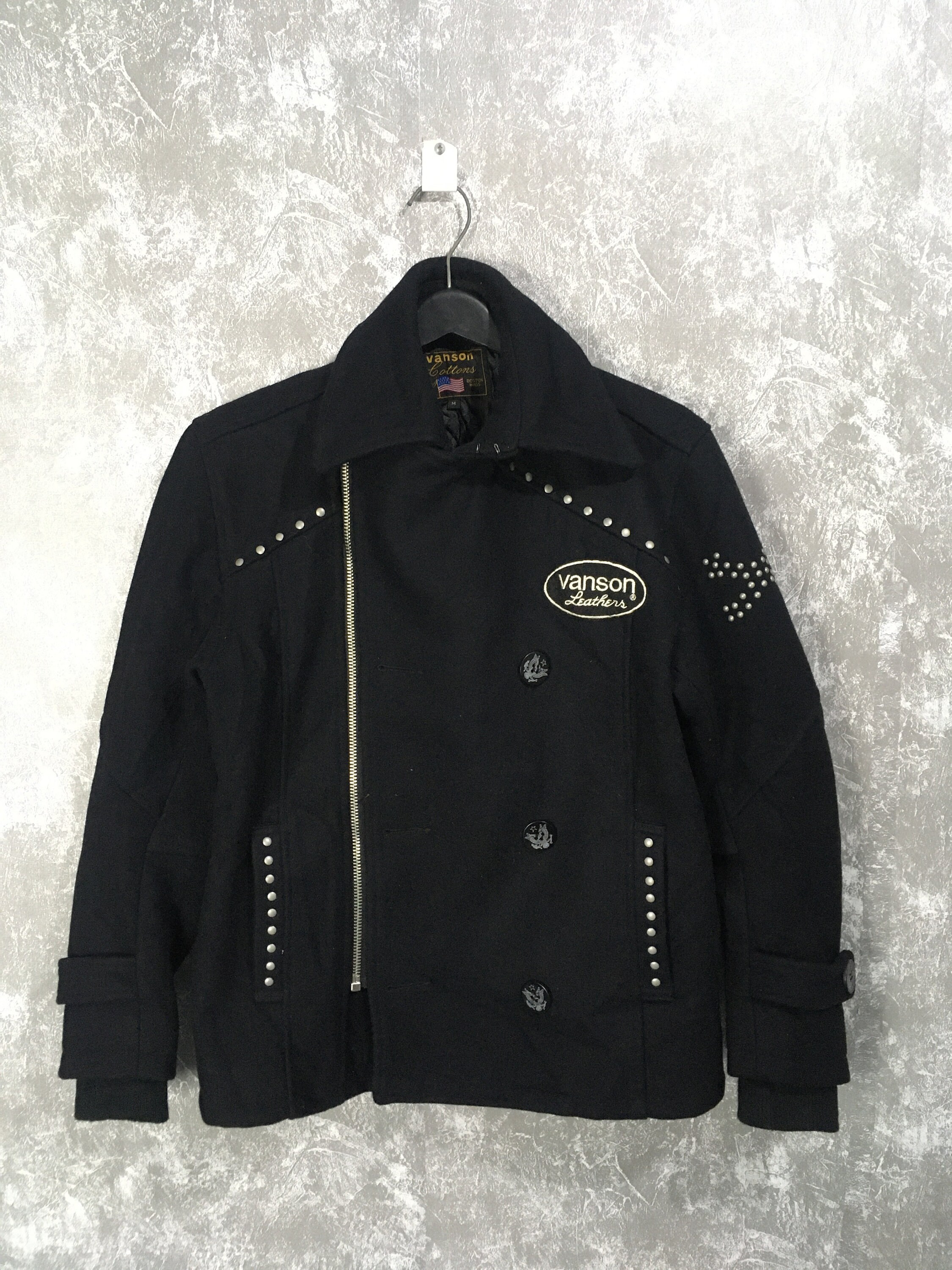 Studs Steerhide Motorcycle Jacket Men 