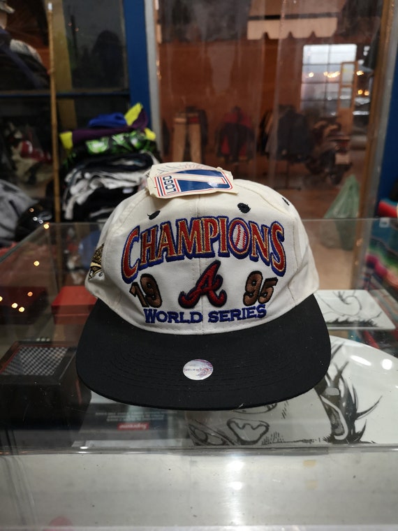 braves 95 world series hat