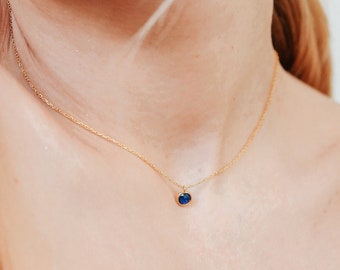 Elegant Birthstone Necklace, Gemstone Necklace, Gift for Mother, Gifts for Her, Christmas Gifts, Gift for HER