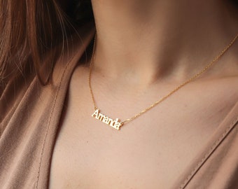 Personalized Name Necklace, Personalized Name Jewelry, Best Friend Gift, Mom Gifts, Bridesmaid Gifts, Gift for HER