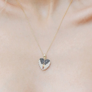 Angel Wings Necklace, Wings Name Necklace, Pop-Up Necklace, Daniel Angel Wing, Secret Name Necklace, Gift for Mother