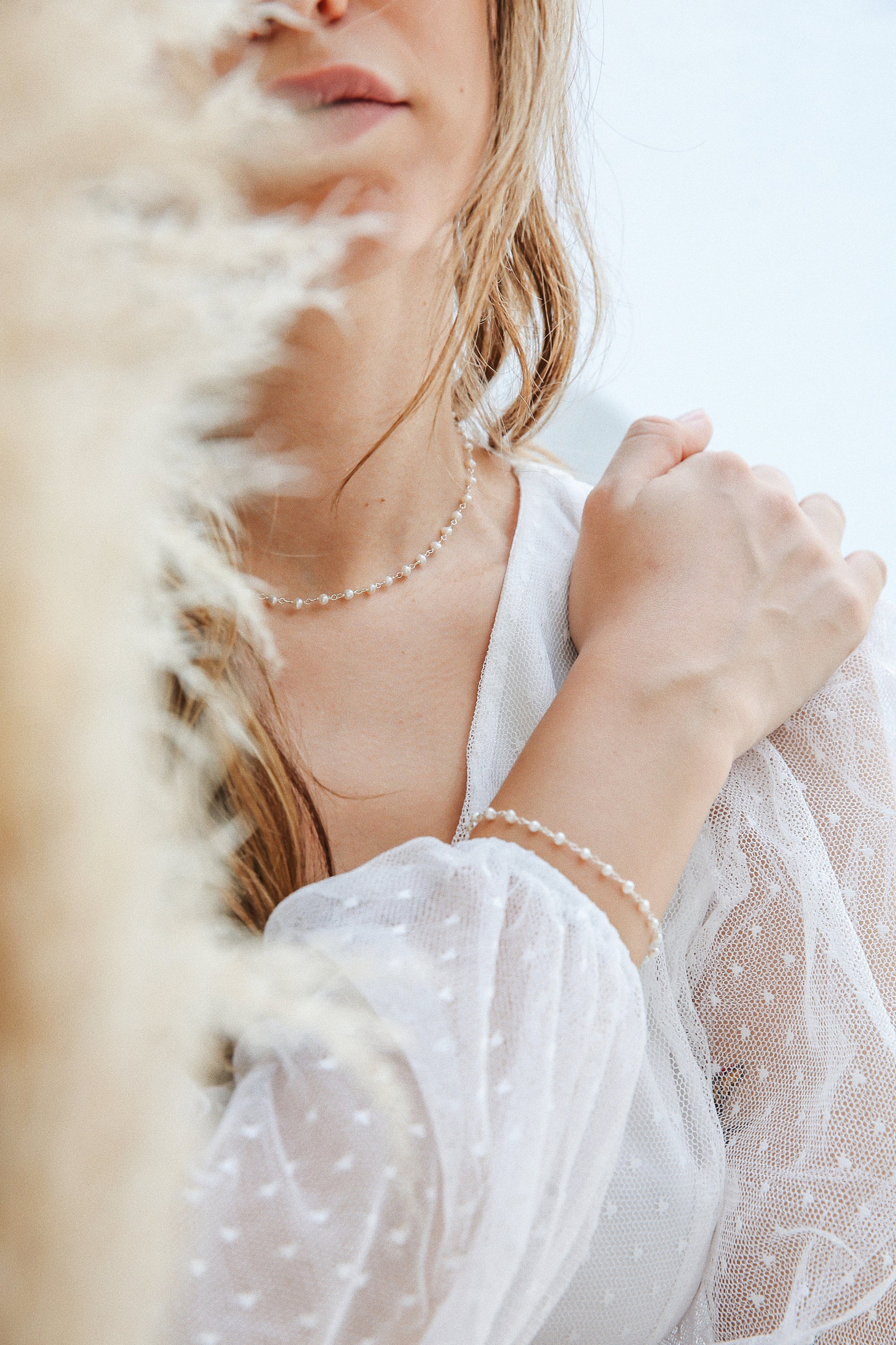 Beautiful Pearl Choker
