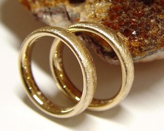Wedding rings / partner rings in gold