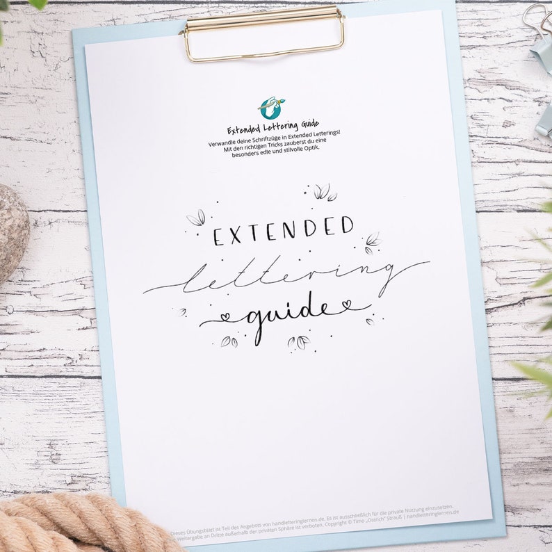 Extended Lettering Guide: Learn the most elegant font for your hand lettering image 5