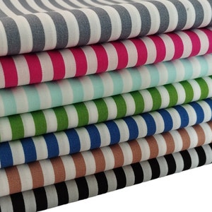 Baumwolle Blockstreifen 50 cm