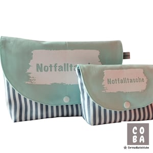 Medikamententasche – Klein und Groß mit Druckknopf & Personalisierung Tasche Medikamente Reiseapotheke